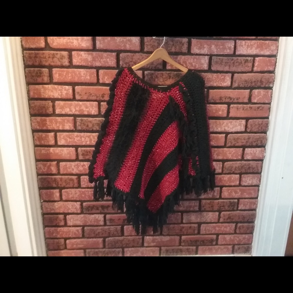 One of a kind ladies or teenagers poncho